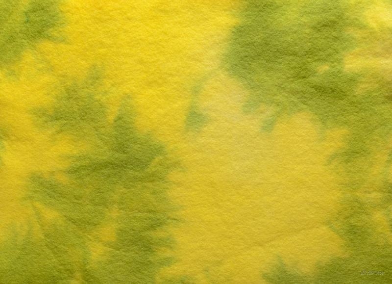 Märchenfilz, ca.19x29cm gelb/grün
