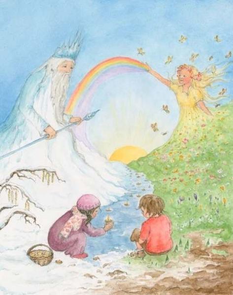 Postkarte, Maria Lichtmess