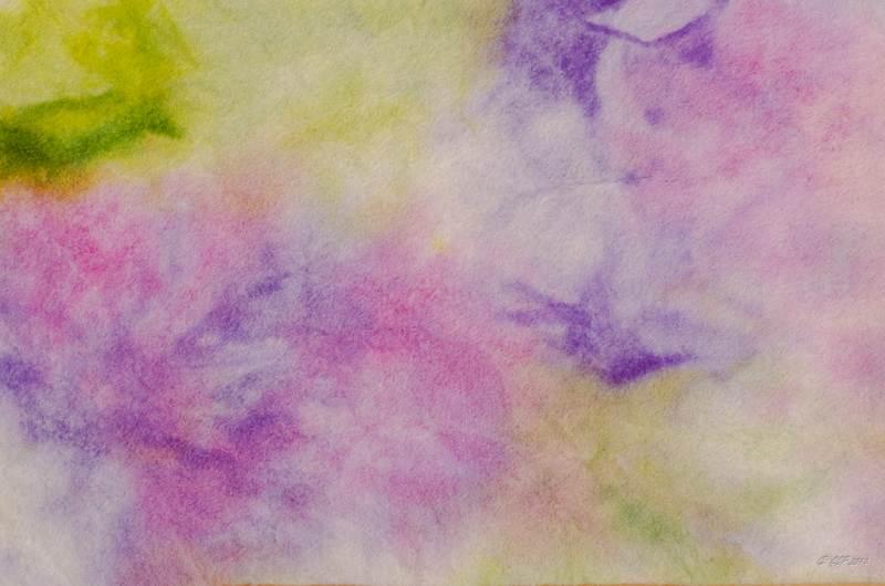 Märchenfilz, ca.19x29cm frühlingsgrün/lila/rosa